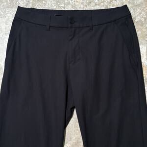 Lululemon Pants Mens 32x30 Black ABC Slim Warpstreme Golf Performance M5AO4S